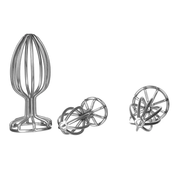 Hollow Anal Dilator Metal Butt Plug -  Round Smooth Sex Toys for Women Men Adult Games Sex Products - Image 4
