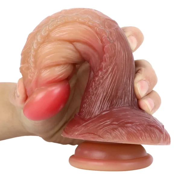 Colorful Fake Penis Realistic Animal Dildo - Monster Dildo Lesbian Sex Toy for Women - Image 4