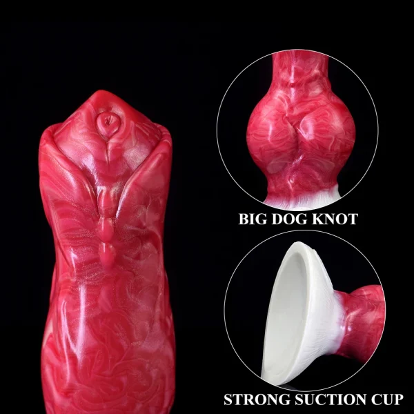 Wolf Monster Dildos Butt Plug Sex Toy for Women - Large Knotted Anal Dildo Vaginal Masturbation Adult Erotic Shop - Image 2