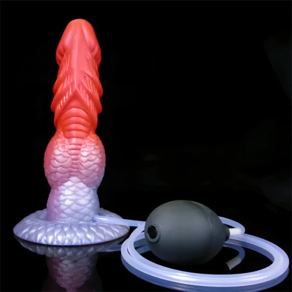 Spray Squirting Dildo Realistic Penis Anal Sex Toys - Monsterdildo Anal Douche Cleaner Butt Plug Adult Shop - Image 6