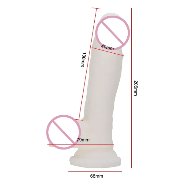 Silicone Realistic Anal Dildos Sex Toys for Women Vaginal Massager - Soft Female Masturbation Erotic Shop - Image 4
