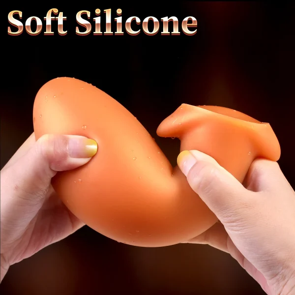 Big Giant Anal Dildo Butt Plug - Huge Silicone Buttplug Thick Anal Expander Sex Toys for Women - Image 3