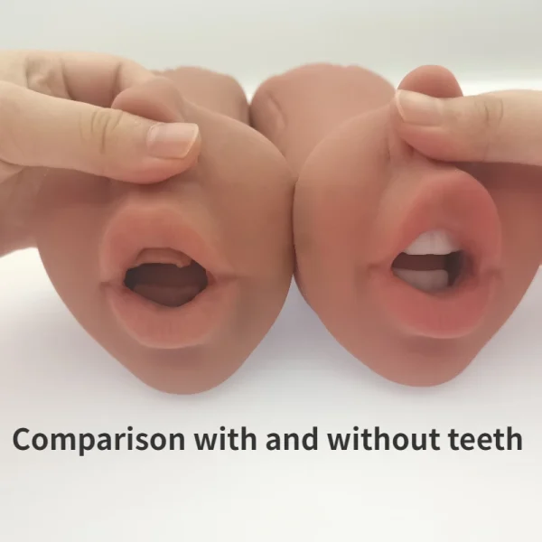 Realistic Pussy Male Masturbator Vaginal Sex Toys for Men - Realistic Vagina Masturbator Cup Sex Doll - Image 3