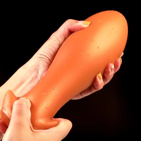 Big Giant Anal Dildo Butt Plug - Huge Silicone Buttplug Thick Anal Expander Sex Toys for Women - Image 5