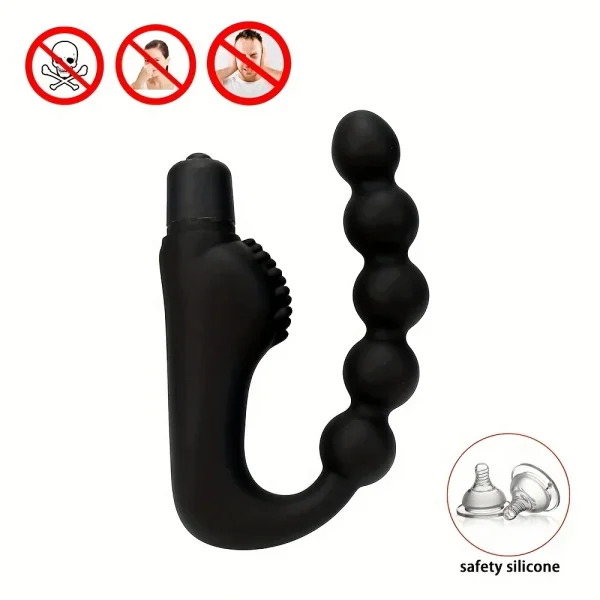 Vibrating Anal Beads Butt Plug Sex Toys for Men Women -  Bullet Anal Dildo Prostate Massager Sexshop - Image 6