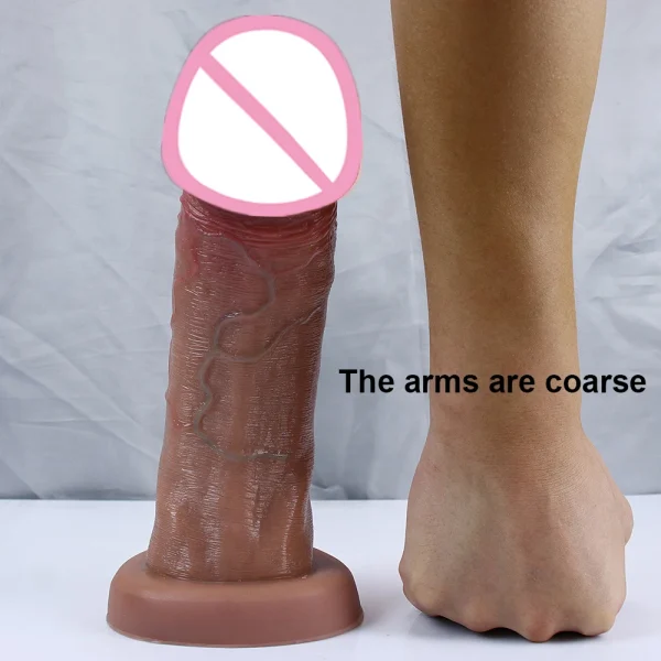 Big Glans Penis Realistic Dildo Butt Plug - Suction Cup Strapon Sex Toys For Woman Vagina Orgasm Masturbation - Image 4