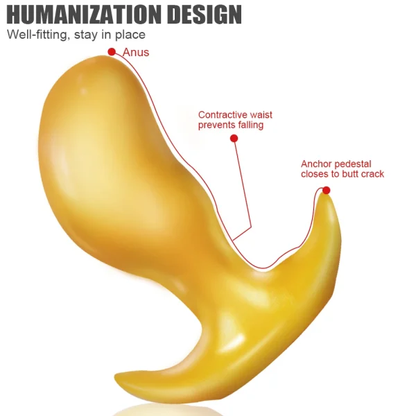 Thick Butt Plug Anal Dilator Sex Toys For Women - Vaginal Expander Female Masturbator Sex Games Kit - Image 2
