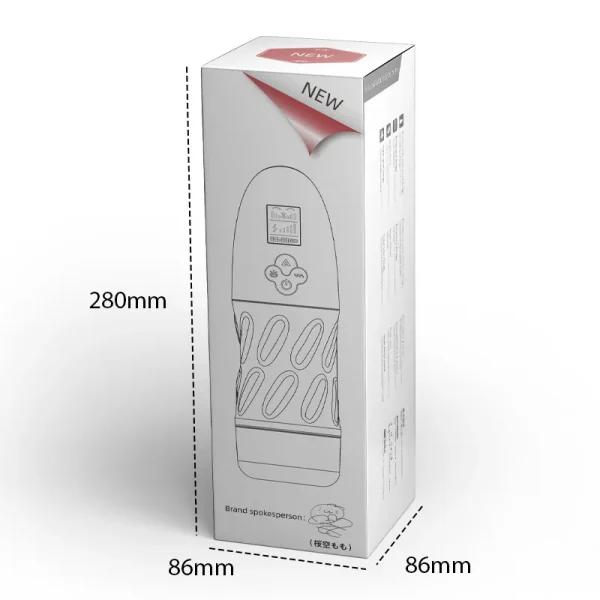 Vibrating Rotation Male Masturbator Sex Toy for Man - Oral Sucking LCD Display Electric Pocket Pussy Stroker - Image 6