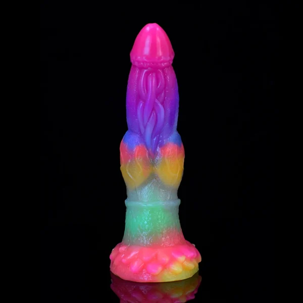 Fantasy Dragon Dildo Anal Butt Plug Suction Cup Sex Toy for Women - Knotted Dog Penis Vagina Stimulator Sexual Products - Image 6