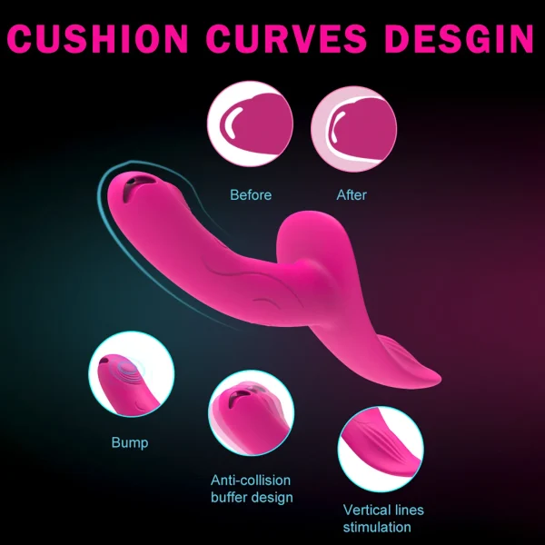 Wearable Strapon Dildo Vibrator Sex Toy for Women Lesbian Couple Sex - Strapless Strap on Dildo Adults Sexshop - Image 3