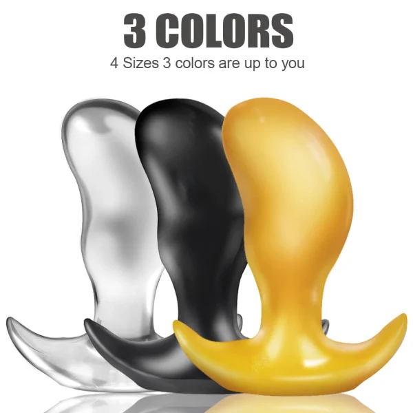 Thick Butt Plug Anal Dilator Sex Toys For Women - Vaginal Expander Female Masturbator Sex Games Kit - Image 5