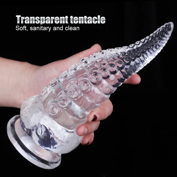 Octopus Tentacles Big Anal Dildo Butt Plug - Fantasy Vagina Masturbation Adult Sexy Toys - Image 4