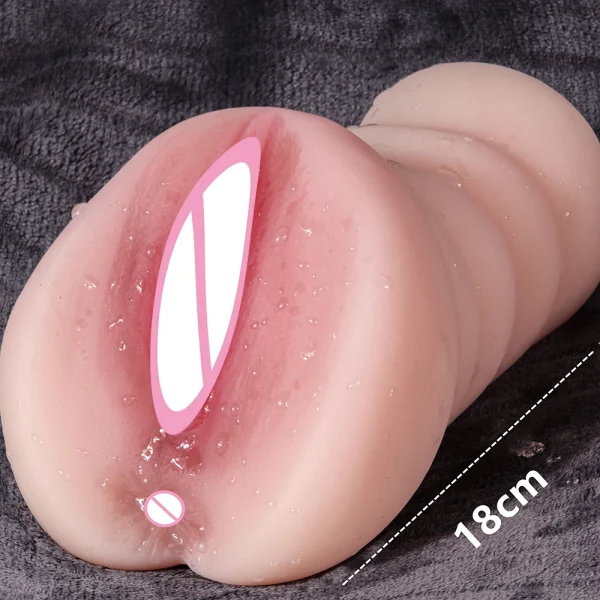 Realistic Pussy Pocket Male Masturbator - Adult Penis Masturbation Cup Sex Toys for Men - Image 6