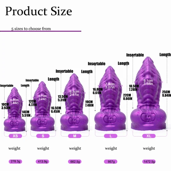 Big Giant Monster Dildo Large Butt Plug - Squirting Penis Suction Cup Sex Toys For Men Women - Image 2