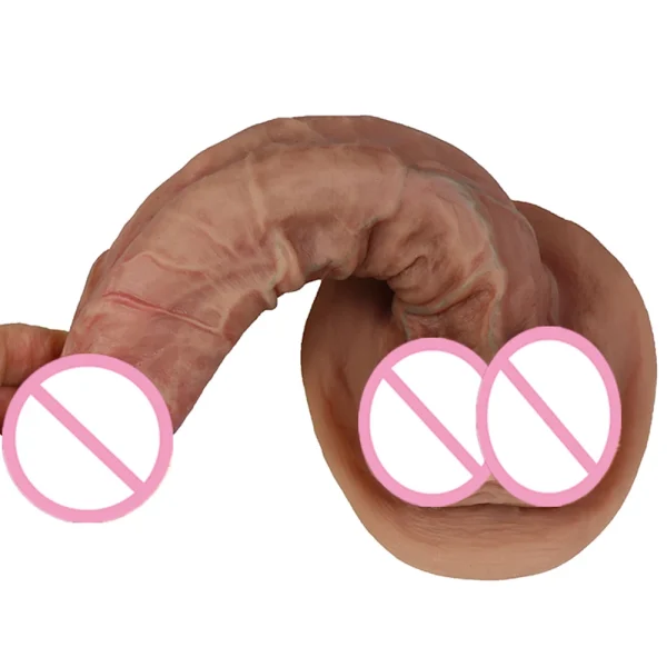 Realistic Dildo Silicone Big Suction Cup Anal Sex Toys for Women - Strapon Lesbian Vagina Orgasm Masturbation - Image 3