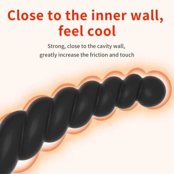 Adult Sprial Anal Buttplug Sex Toys for Women Masturbation - Fantasy Anal Dilator Sex Shop - Image 3