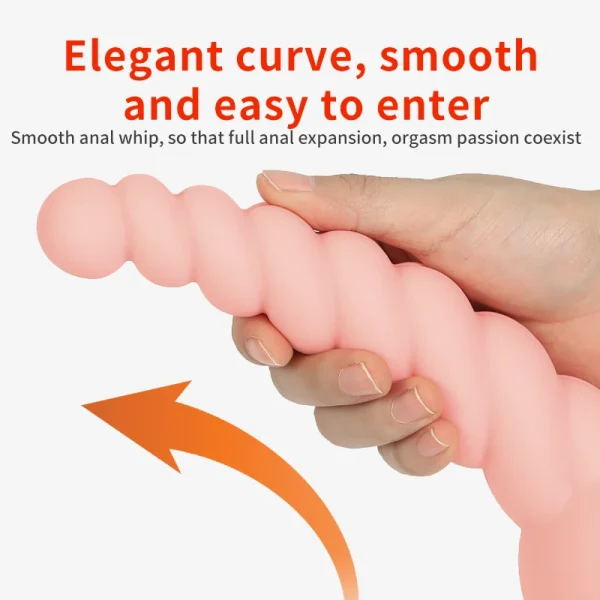 Adult Sprial Anal Buttplug Sex Toys for Women Masturbation - Fantasy Anal Dilator Sex Shop - Image 2