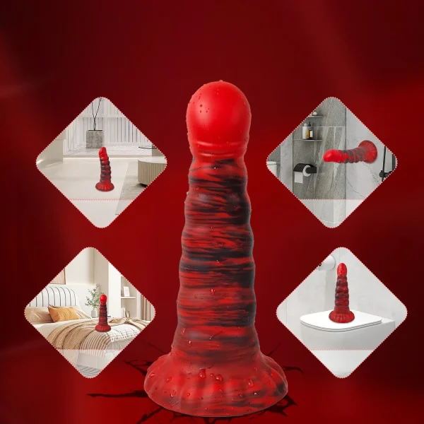 Fantasy Anal Dildo Butt Plug Prostate Massager - Monster Dildos G-spot Erotic Sex Toys for Men Women - Image 5