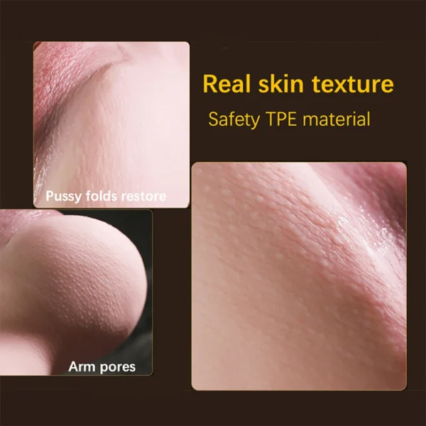 Realistic Pussy Pocket Male Masturbator - Adult Penis Masturbation Cup Sex Toys for Men - Image 2