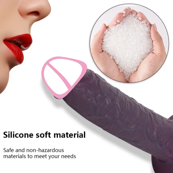 Realistic Black Dildo Sex Toy for Women - Lesbian Strapless Strapon Adult Erotic Females Masturbation - Image 5