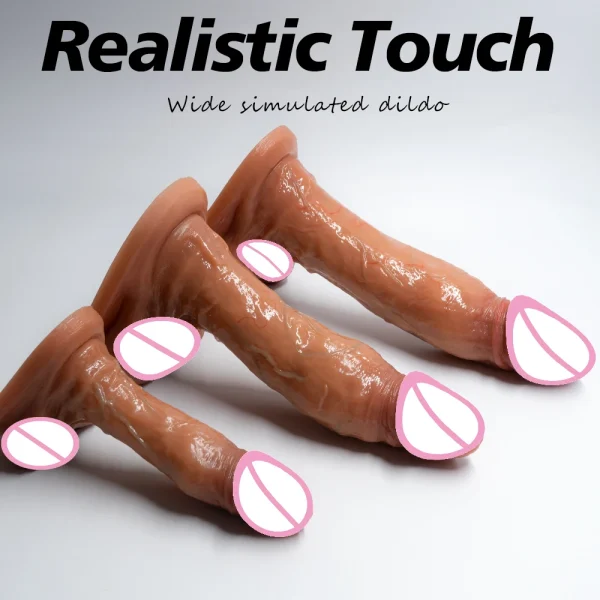 11 inch Huge Anal Dildo Butt Plug - Realistic Big Suction Cup Silicone Sex Toy for Women Lesbian - Image 2