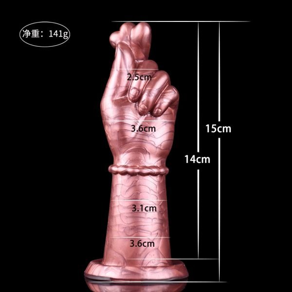 Lifelike Fist Dildo Anal Butt Plug - Fantasy Silicone Prostate Massage Sex Toys for Women Men - Image 7