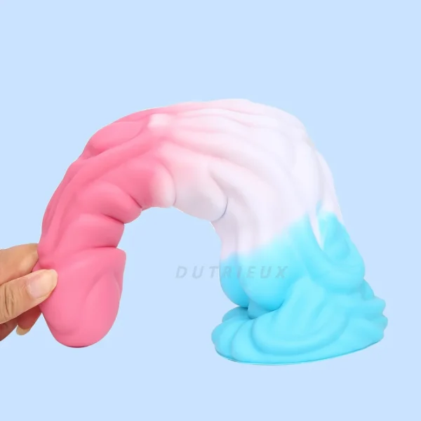 Fantasy Dragon Dildo Anal Sex Toys -  Colorful Animal Tentacle Dildos Silicone Butt Plug Sex Toy for Men Women - Image 3