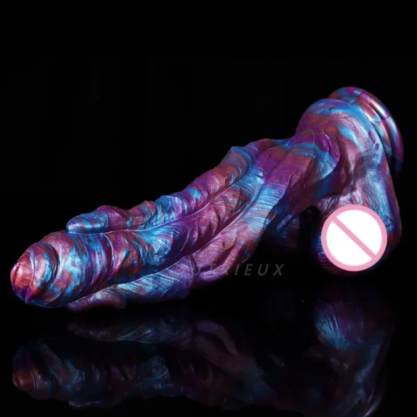 Large Monster Dildo Anal Butt Plug Suction Cup Sex Toys - Fantasy Dragon Dick Female Masturbator - Image 5