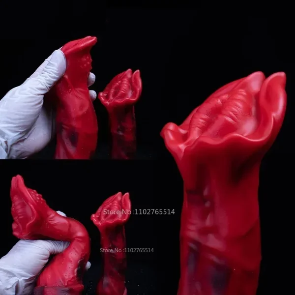 Monster Dildo G-spot Anal Stimulator - Fantasy Alien Butt Plug Masturbation Sex Toys for Men Women - Image 5