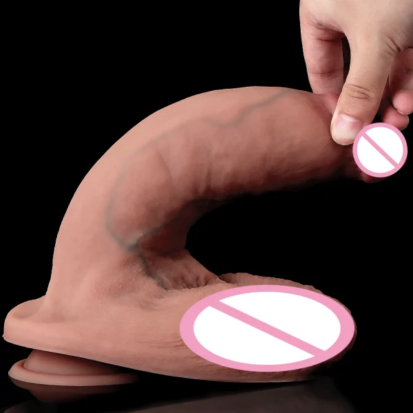 Huge Realistic Dildo Silicone Butt Plug - Big Suction Cup Vagina Masturbation Sex Toy for Women Masturbation - Image 2