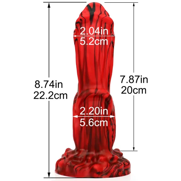 Dragon Monster Dildo Sex Toys for Women Men - Huge Butt Plug Silicone Prostate Massager - Image 6