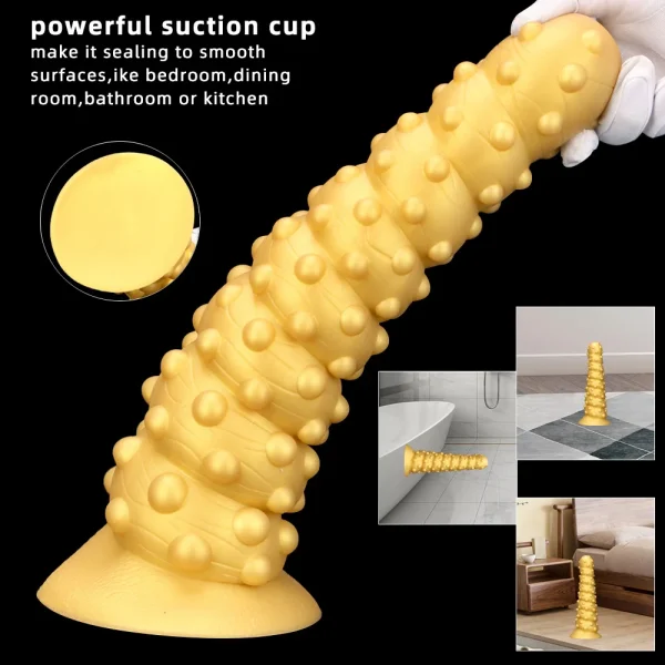 Huge Anal Dildo Big Suction Cup Sex Toys - Knots Butt Plug Anus Expander Prostate Massager - Image 4
