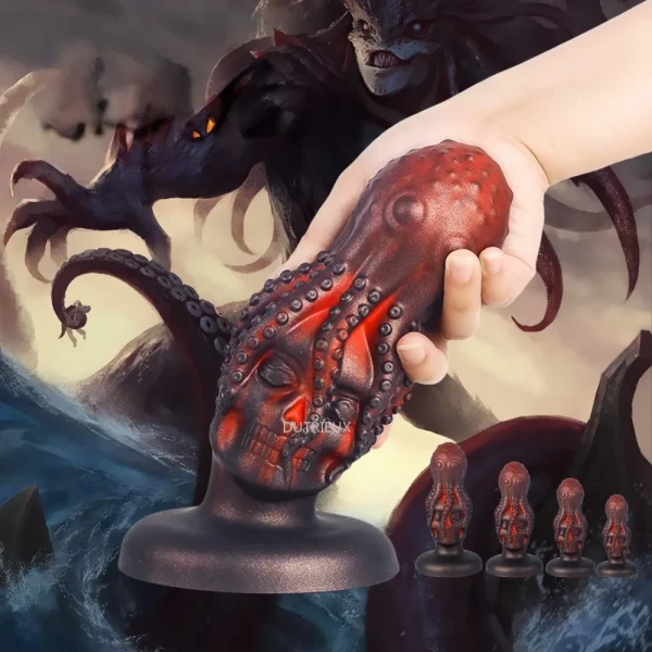 Tentacle Dildo Monster Octopus Butt Plug - Silicone Anal Expander Vaginal Prostate Massager Sex Toy for Men Women - Image 4