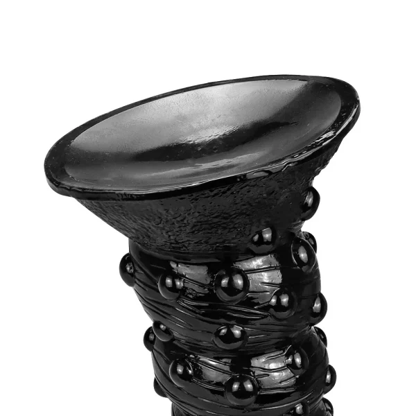 Huge Monster Dildo Large Butt Plug - Black Giant Penis Suction Cup Big Anal Sex Toys for Women Men - Image 5