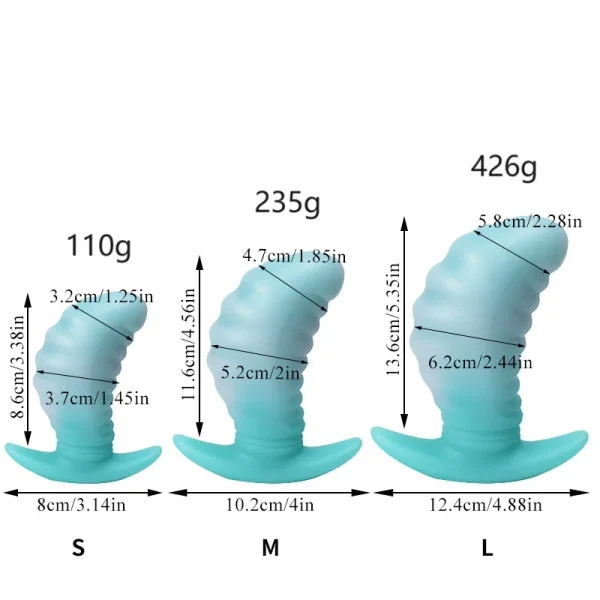 Fantasy Anal Dildo Dilator Fist Butt Plug - Monsterdildo Prostate Massager Vagina Masturbator Adult Sex Toy - Image 6