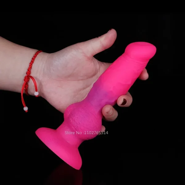 Kontted Dog Dildo Butt Plug - Realistic Animal Penis Masturbation Anal Stimulator Sex Toy for Men Women - Image 4