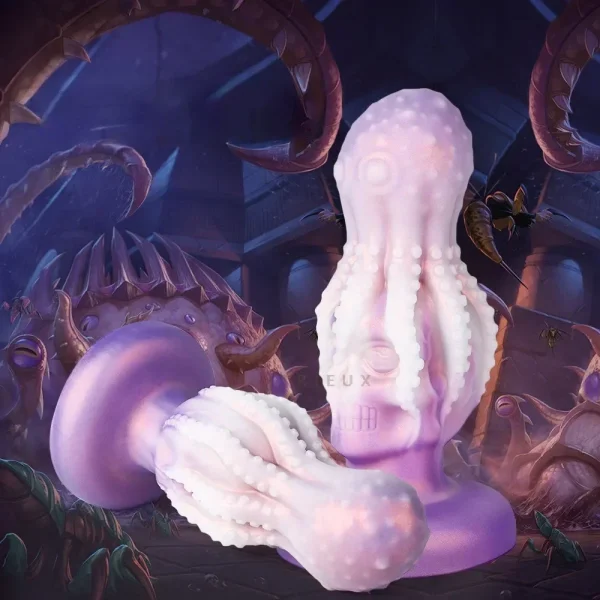Tentacle Dildo Anal Butt Plug - Monsterdildo Flair Base Anus Expansion Tool Male Female Masturbator Sex Toy - Image 4
