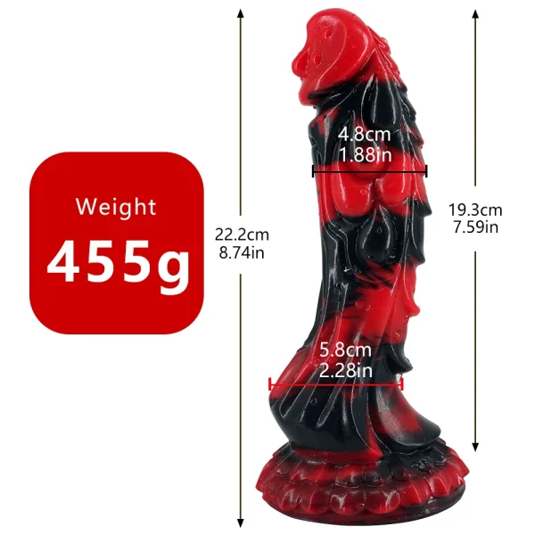 Dragon Tentacle Dildos Butt Plug Anal Sex Toy - Fantasy Monster Dick Prostate Massager Masturbation - Image 4