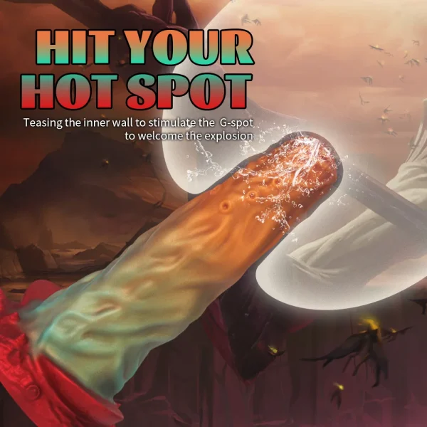 Big Monster Dildo Silicone Anal Sex Toy - Fantasy Dragon Tentacle Dildos Prostate Massager - Image 5