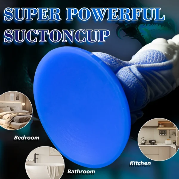 10-inch Dragon Dildo Butt Plug - Suction Cup Monster Dildos Silicone Anal Prostate Massager Sex Toys for Men Women - Image 3