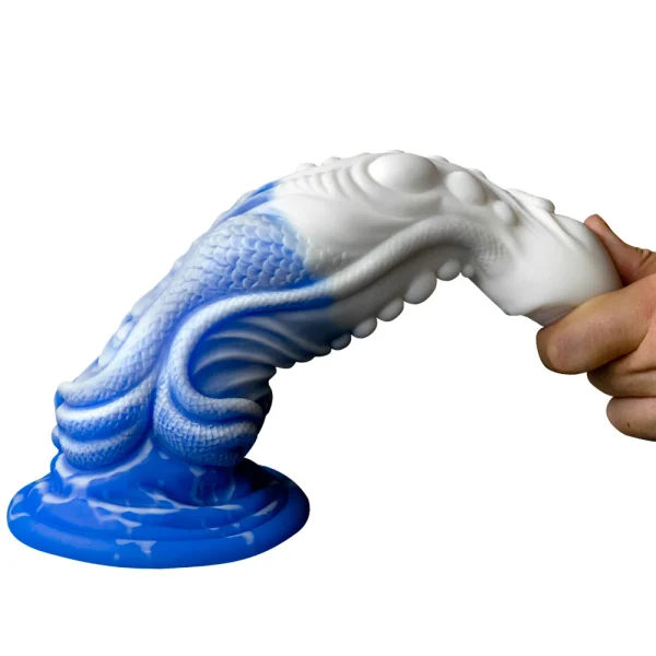 10-inch Dragon Dildo Butt Plug - Suction Cup Monster Dildos Silicone Anal Prostate Massager Sex Toys for Men Women - Image 4