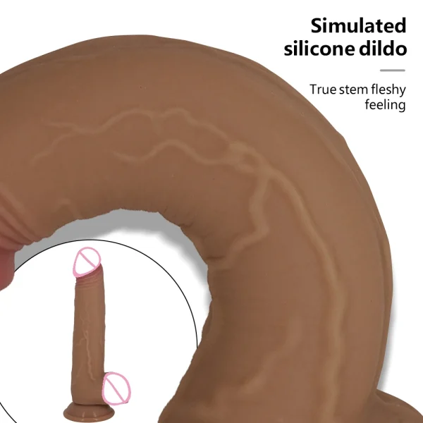 Realistic Huge Dildos Sex Toy for Woman - Silicone Penis Vagina Masturbation Anal Butt Plug Tools - Image 3