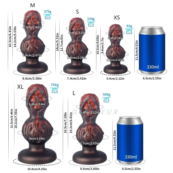 Octopus Tentacle Dildo Butt Plug - Monsterdildo Anal Prostate Massager Man Anal Dilator Female Masturbation Toy - Image 5