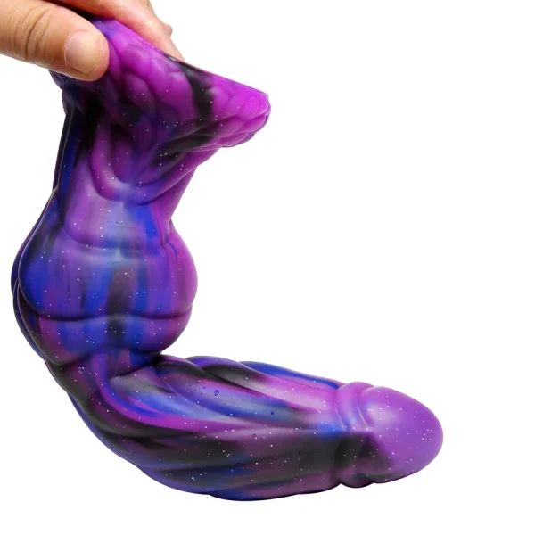 Soft Silicone Dog Knot Dildo Penis Animal Dildo Men's/women's Prostate Massager Masturbation Cock Adult Sex Toy 18+ Anal Toy - Image 4