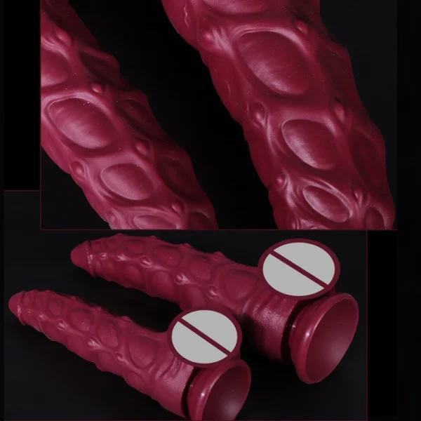 Fantasy Monster Dildo Anal Plug Expander - Dragondildo Prostate Massager Female Masturbation Sex Toy - Image 5