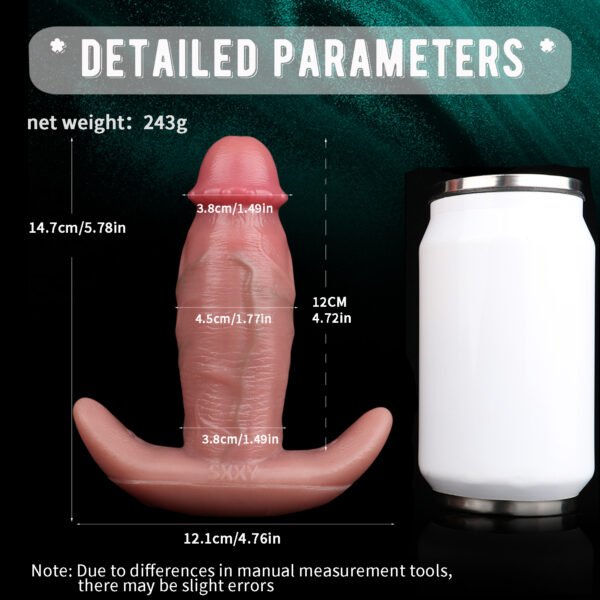 Wearable adjustable strap mimicking humanoid dildo - Image 7