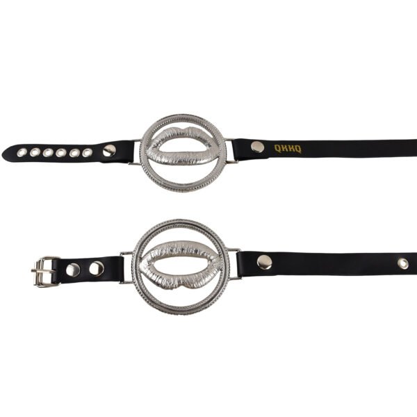 Teasing and sexualizing adult female body stimulator, nail cage restraint, female sex toy, metal lip nipple clip ring, breast support, fun chest strap - Image 6