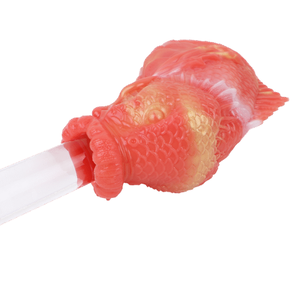 Koi-Lips Grip: Koi Fish Head Masturbator Cup with Intense Suction & Realistic Stimulation - Image 3