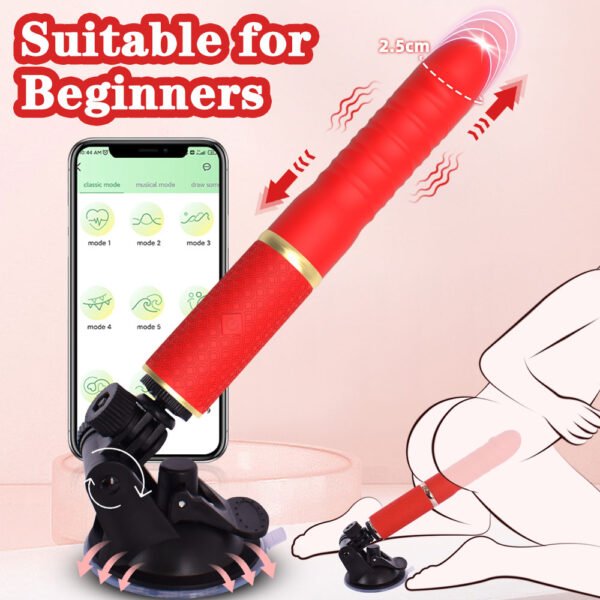 4IN1 SEX MACHINE DILDO VIBRATOR - Image 2