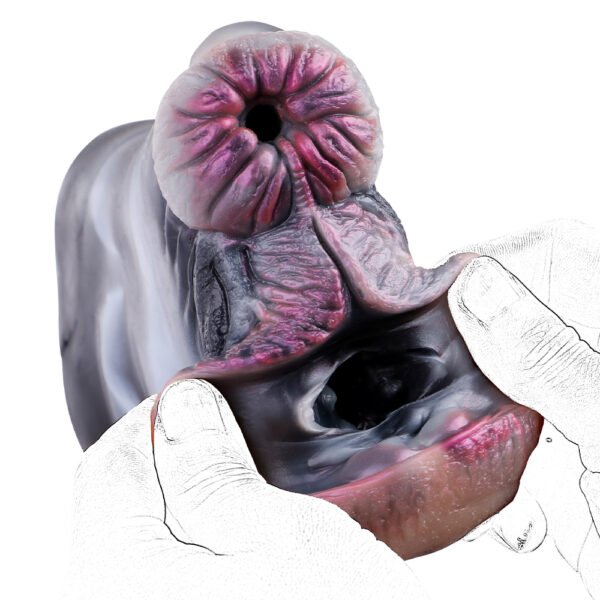 Fantasy Zebra Animal Masturbator Pocket Pussy - Realistic Sex with the Animal Men Masturbating - Image 4